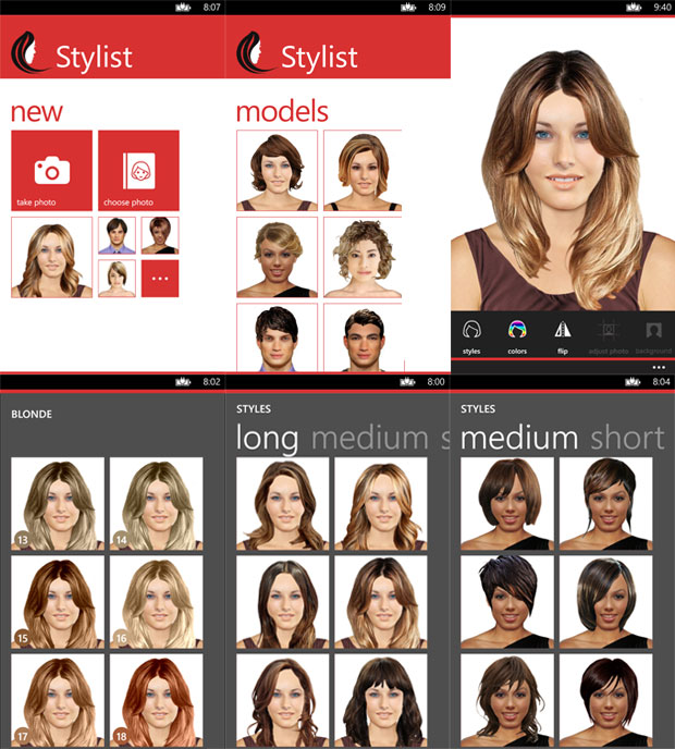 Stylist Lets You Try Out New Hair Styles On Your Windows